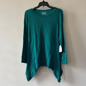 Teal Long Sleeve Top